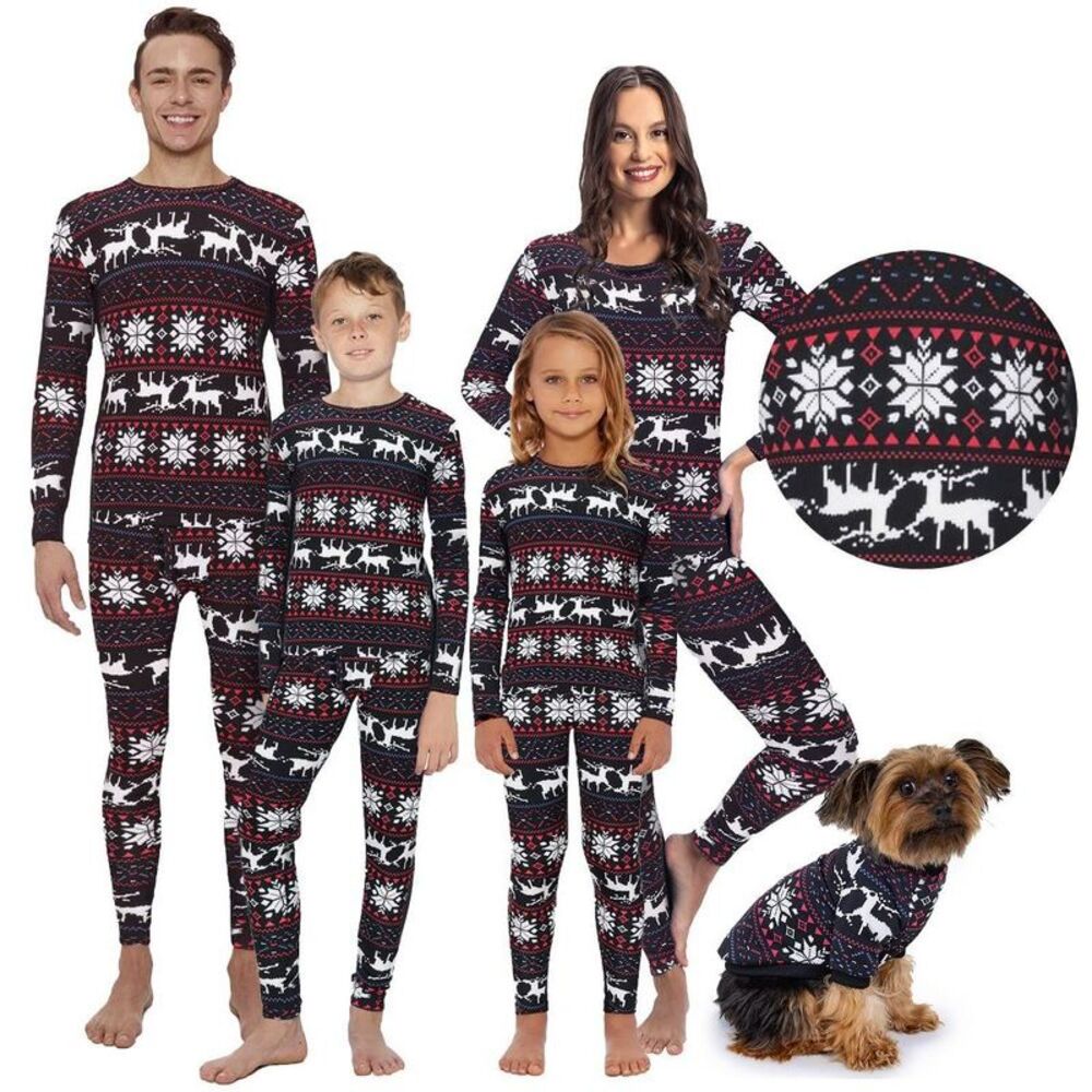 Open Box - Rocky -  Christmas Matching Family Warm Th Black|Red|White